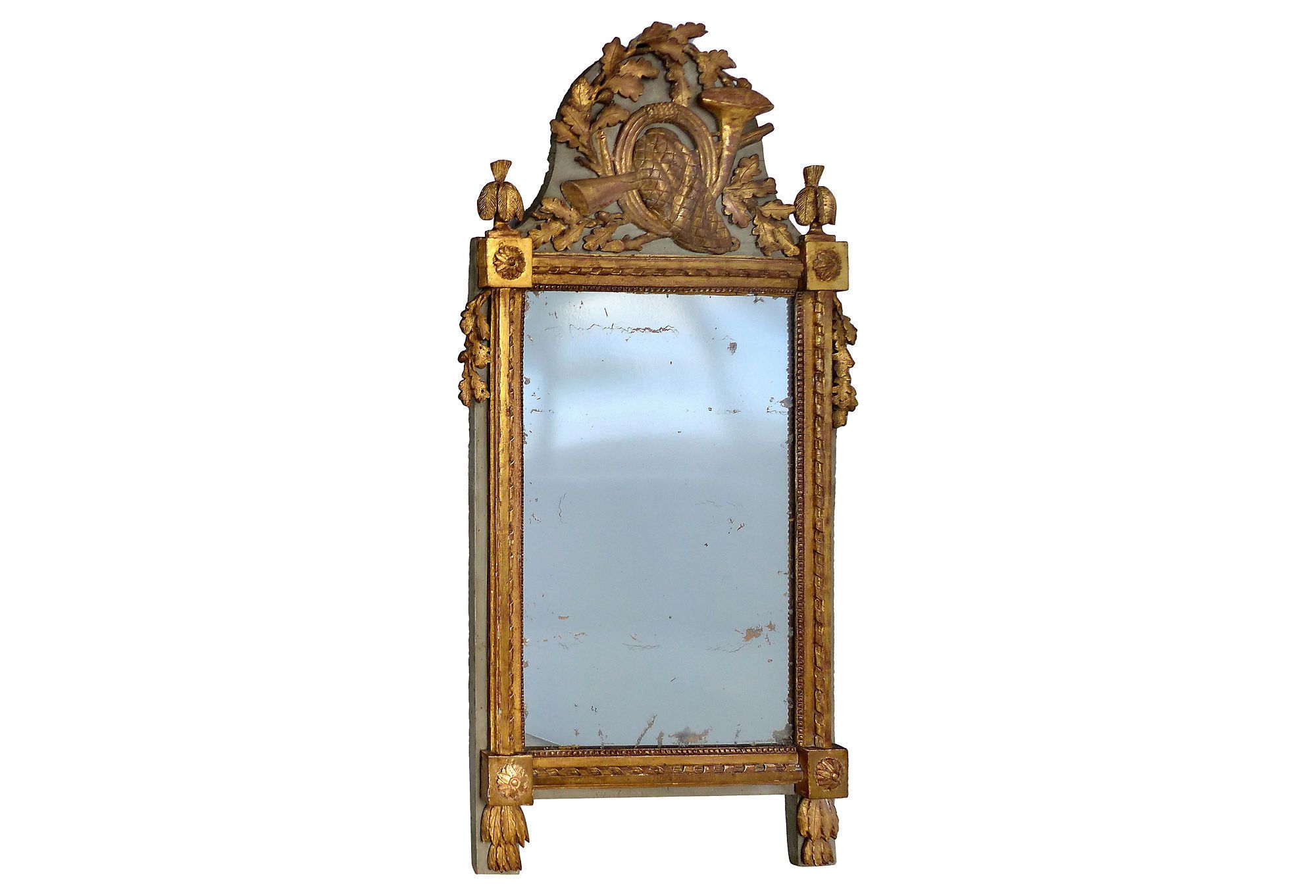 Antique European Carved Gilt-wood Mirror | Modernism
