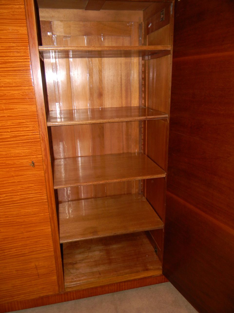 Large Original European Modernist Armoire Storage Center | Modernism