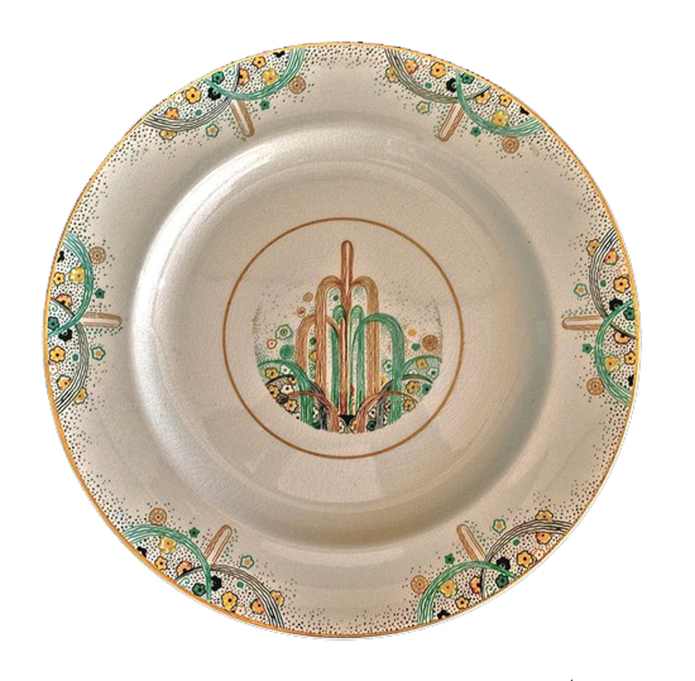 Art deco outlet crockery