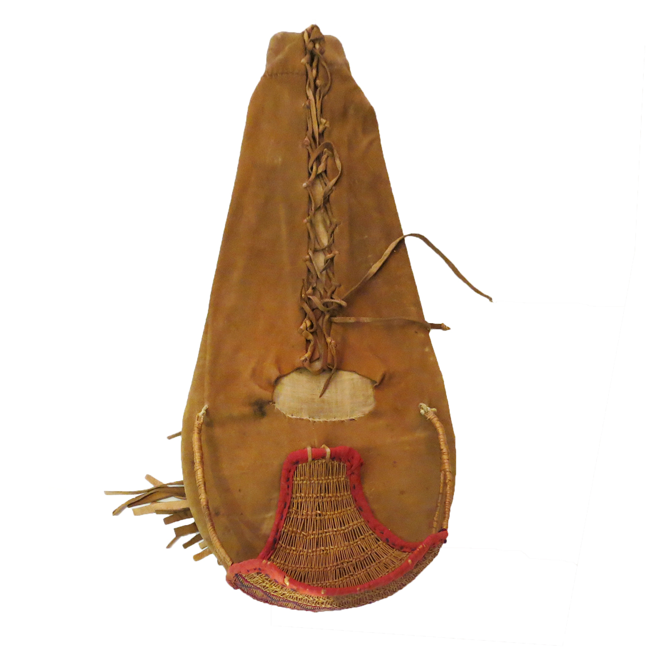 Antique Native American Papoose Cradle Board | Modernism