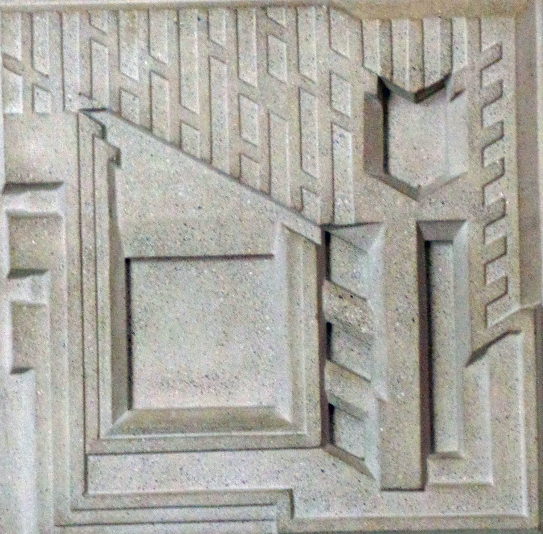 Cement Mold for the Samuel Freeman house (1923) | Modernism