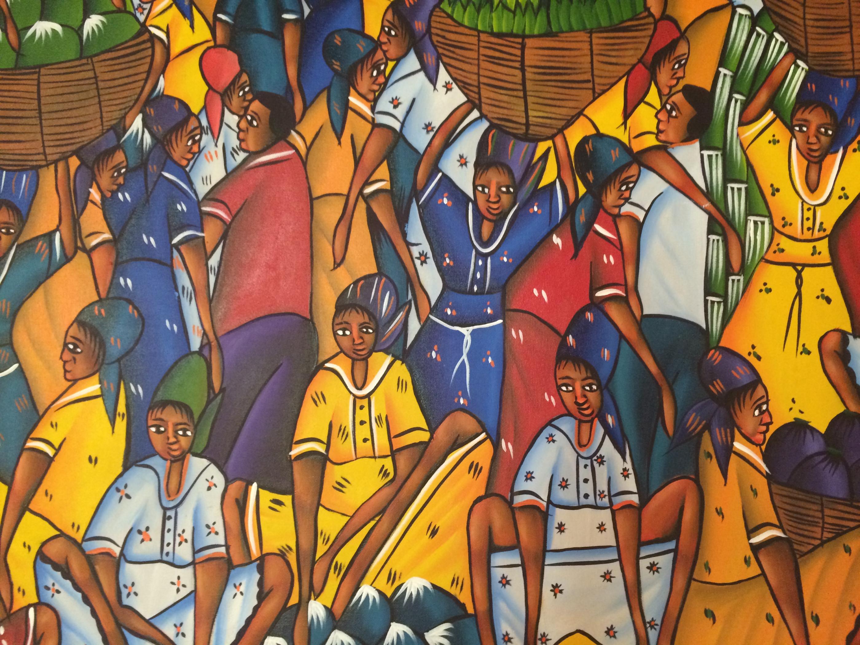 Haitian Art Painting By Millien | Modernism