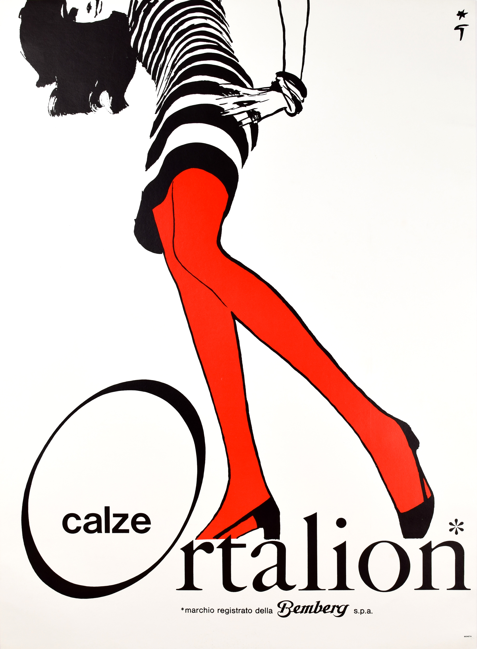 Ortalion Vintage Poster by Gruau Modernism