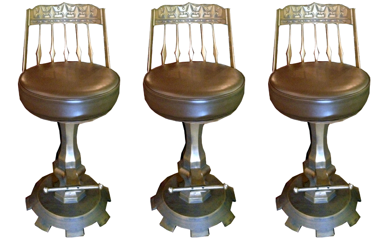 Bar Stools Set Of 3 Photos