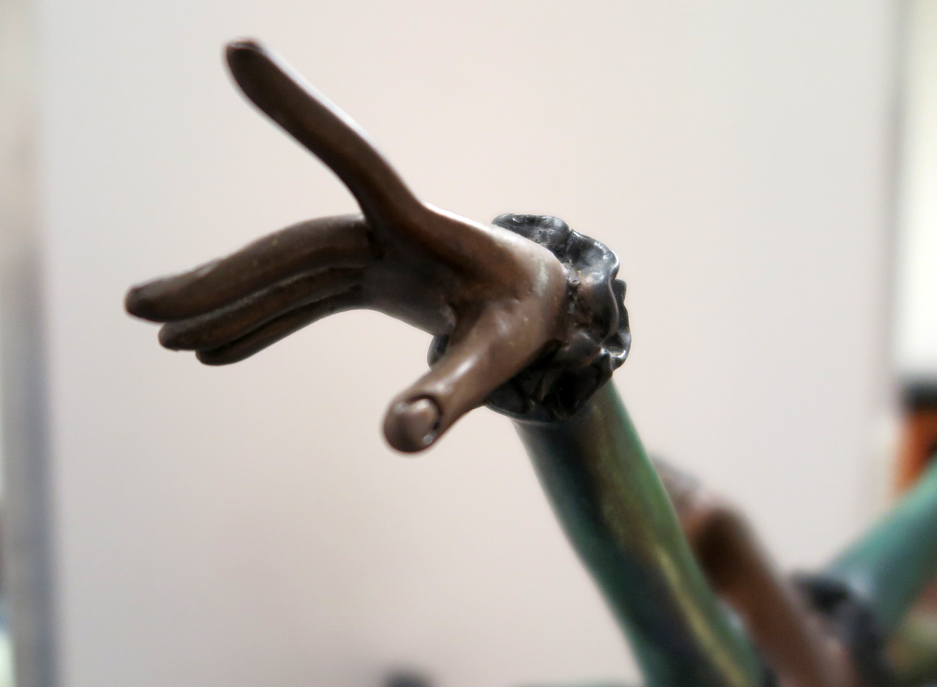 Bronze Ballerina Signed by A Fayral with Marble Base | Modernism
