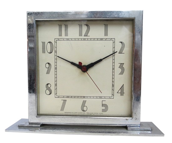 Gilbert Rohde For Herman Miller American Art Deco Clock | Modernism
