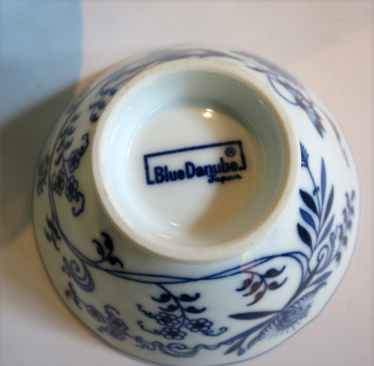 Blue Danube 持ち手付 スイートミートディッシュ 3個セット Blue 