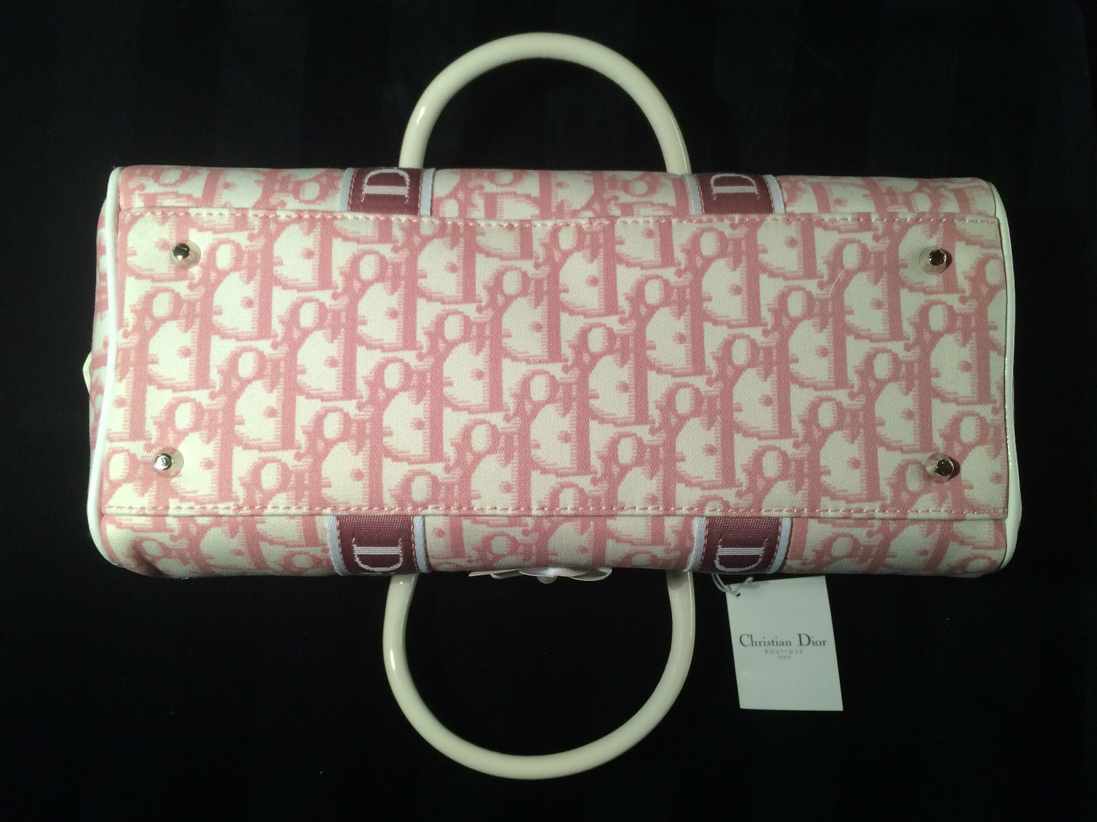 Christian Dior Girly Romantique Handle Bag - Pink Shoulder Bags, Handbags -  CHR161676