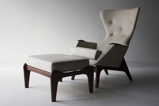 Craft Associates™ Lounge Chair And Craft Associates™ Ottoman | Modernism