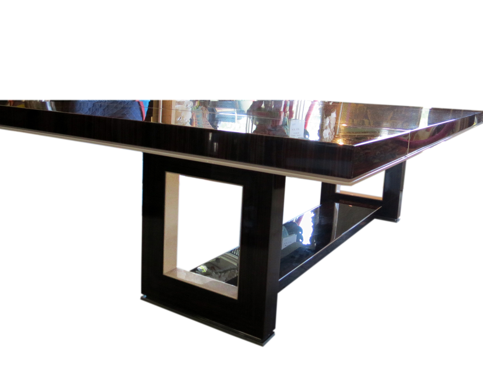 Dakota Jackson Custom Grand Extended Dining Table | Modernism