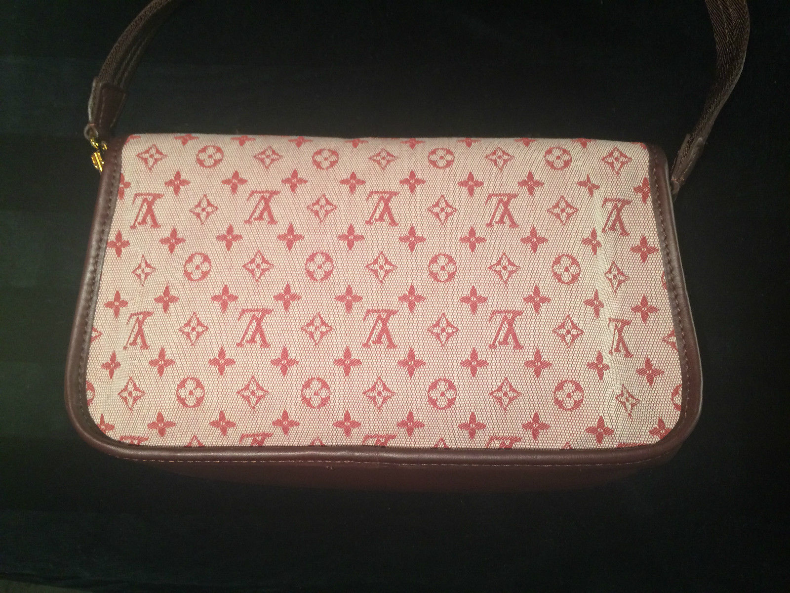 Red Louis Vuitton Monogram Mini Lin Marjorie Shoulder Bag, RvceShops  Revival