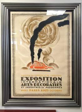 1925 Art Deco Paris Exhibition Poster by Loupot Industrial ART DECO-Modernism