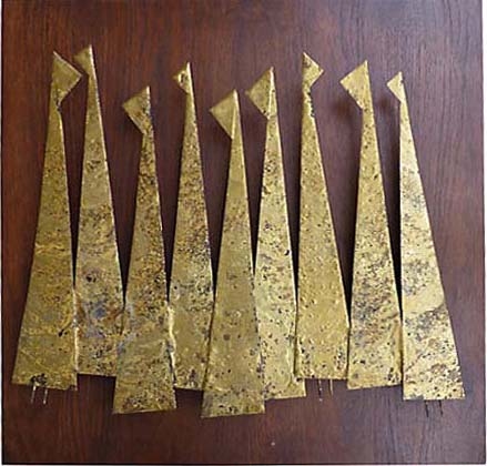 Mid-century Modern Wall Sculpture by Edgar Tafur MID-CENTURY MODERN-Modernism