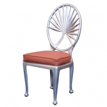 Art Aluminum Palm Leaf Dining Chair, 10 Available MID-CENTURY MODERN-Modernism