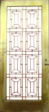 Fabulous Art Deco Bronze Door with Glass Enclosure ART DECO-Modernism