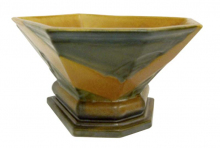 Frank Ferrell Aztec Bowl Roseville American Art Deco Vase ART DECO-Modernism