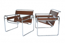 Iconic Design Wassily Armchairs by Marcel Breuer MID-CENTURY MODERN-Modernism