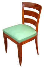 Set of Twelve Jacques Adnet French Art Deco Chairs ART DECO-Modernism