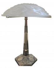 Pair Of Signed Degue French Art Deco Table Lamps ART DECO-Modernism