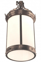 Stately Bronze and Bent Glass Lantern a Pair is Available ART NOUVEAU-Modernism