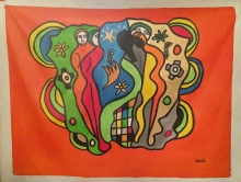 Gustavo Jaramillo Painting On Canvas CONTEMPORARY-Modernism