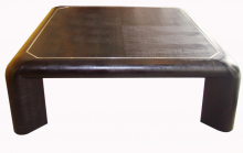 Karl Springer Embossed Lizard Coffee Table MID-CENTURY MODERN-Modernism