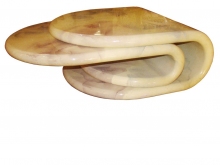 Very Large Resin Pop Modern Organic Form Coffee Table CONTEMPORARY-Modernism