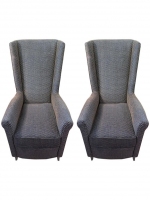 Pair of Mid-Century Armchairs MID-CENTURY MODERN-Modernism