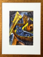 NOCTURNE II by Letterio Calapai MID-CENTURY MODERN-Modernism