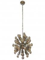Mid-century Chrome Sputnik Chandelier MID-CENTURY MODERN-Modernism