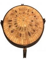 French Mid-Century Coffee Table Signed by Roger Capron MID-CENTURY MODERN-Modernism